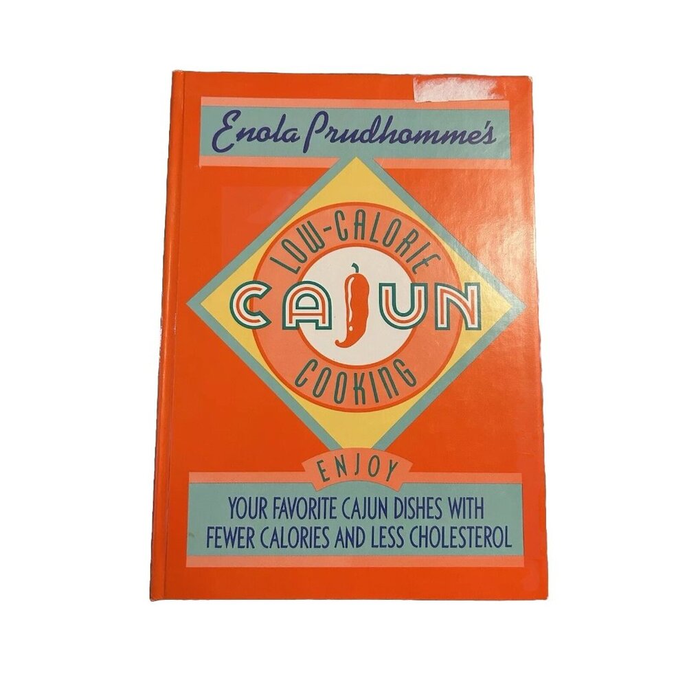 Enola Prudhomme's Low-Calorie Cajun Cooking - Spiral-bound Cookbook Kitchen